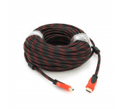 Кабель HDMI 1.4V в оплетке RED/BLACK з фільтром