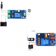 Комплект безперебійного блоку живлення interVision UPS-12vKit (UPS-12vKit)