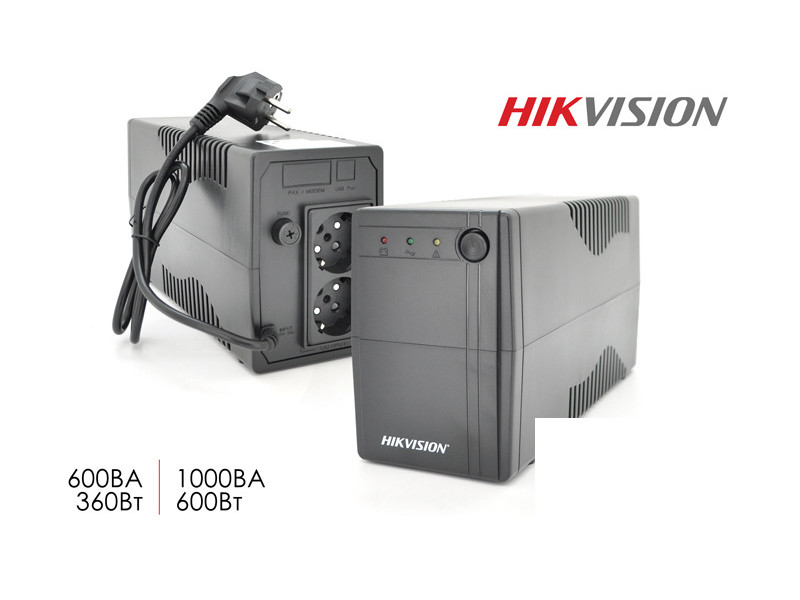Надійні ДБЖ Hikvision для безперебійної роботи вашого обладнання!