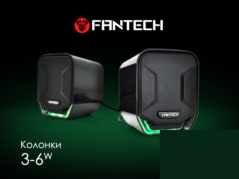 Колонки Fantech — якісний звук для роботи, ігор та розваг!
