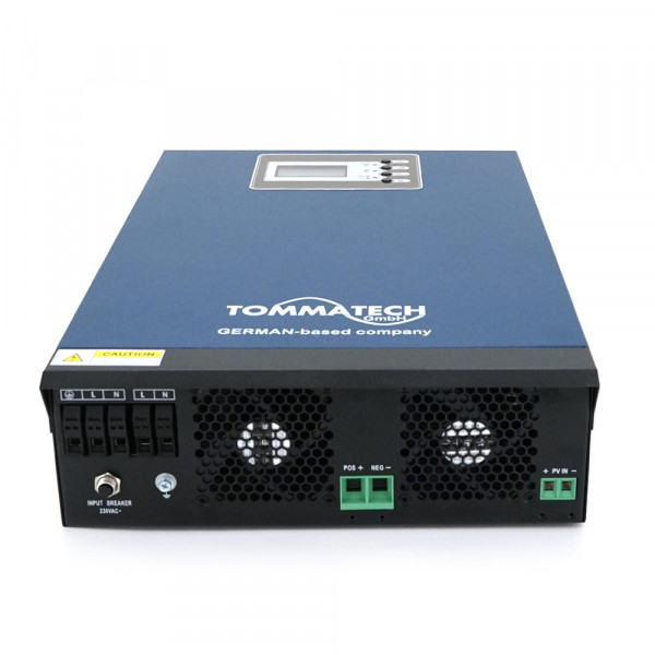 Гібридний інвертор TOMMATECH TT-NEW5K/MPPT 48V 5000W ток заряда 60А  MPPT(60-115В)