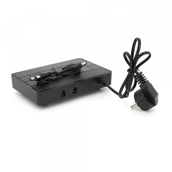 ДБЖ Green Wave Ecoputer-P60W для роутерів/комутаторів/PON/POE, 12V/USB-2A, (12000MAh), Black, BOX, Q20