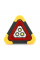 Знак аварійної зупинки Suitu ST-1101L-B. 42 LEDs та 3 COB. 5 режимів роботи. Живлення 3х AA батарей. Розмір 27×27×27 см. 490 г.