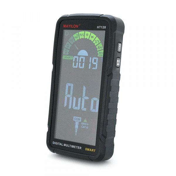 Мультиметр Mayilon HT-128, вимірювання: V, A, R, C, F, T