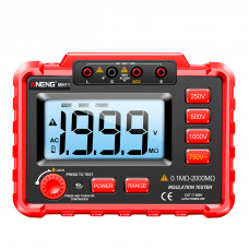 Тестер опору ізоляції (мегаомметр) ANENG MH11. Rіз (0.1-2000 МОм), V ~ (до 750 В). 160 120 57 мм.