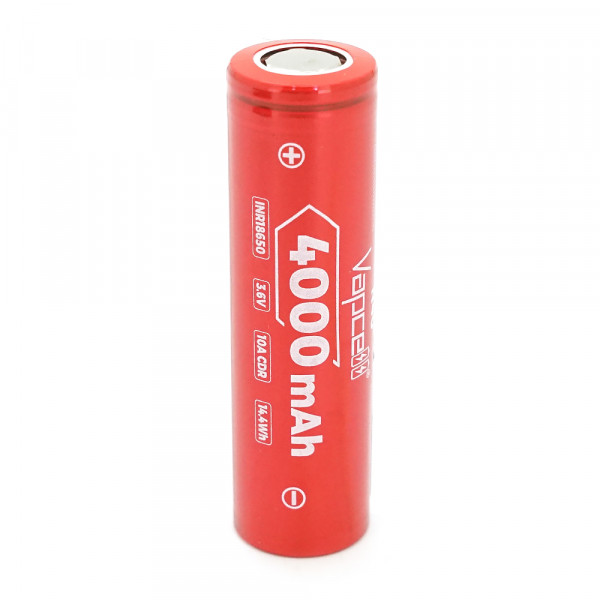 Акумулятор 18650 Li-Ion Vapcell INR18650 N40, 4000mAh, 10A, 4.2/3.6/2.5V