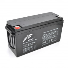 Акумуляторна батарея з bluetooth Ritar LiFePO4 12,8V 150Ah 1920Wh BMS75A@4S (483 x 170 x241) Q1