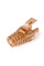 Ковпачок ізолюючий PiPo RJ-45 Cat.5/Cat.6 (100 шт/уп.), Transparent-brown