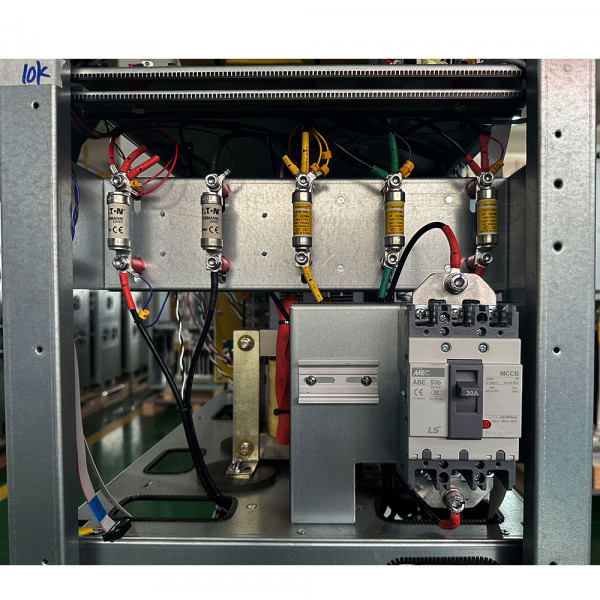 ДБЖ ONLine 3-ФАЗИ RITAR GP33-10KL, 384Vdc, 10KVA/8KW,  під зовнішній АКБ, вхід 3 фази-вихід 1 фаза (830*402*1050mm), 153кг