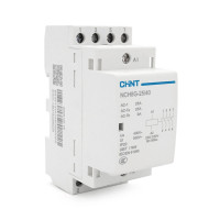 Контактор CHINT NCH8-25/40 220V,25А, 16kW, 4NO, на DIN-рейку, 85*65,5*36мм