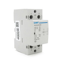 Контактор CHINT NCH8-63/20 AC24V,63А, 12kW, 2NO, на DIN-рейку, 85*65,5*36мм