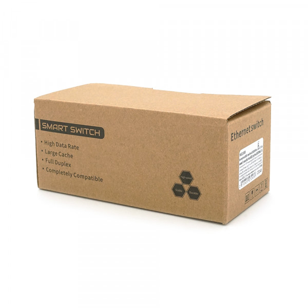 Комутатор Merlion MG1008 8 портів Ethernet 10/100/1000 Мбіт/сек. пластик DC 5V. Блок живлення у комплекті