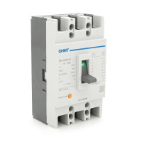 Автоматичний вимикач змінного струму CHINT NM1-125S/3300-125А 3P, 380 В. 125A. 8КА/400В; 10КА/800В. 155*90*68mm