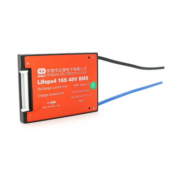BMS плата DaLy LiFePO4 48V 16S 10\20A