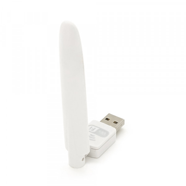 Бездротовий мережевий адаптер з антеною 10см Wi-Fi-USB LV-UW10S -2DB 7601, 802.11bgn, 150MB, 2.4 GHz, WIN7 / XP / Vista / 2K / MAC / LINUX, Blister Q