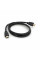 Кабель Merlion HDMI-HDMI HIGH SPEED 1.5m, v1.4, OD-7.5mm, круглий Black, коннектор Black, (Пакет) Q250