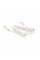 Кабель AUX Audio DC3.5 тато-тато 1.5м пружина, CCA Stereo Jack, (круглий) White cable, Box