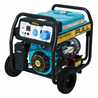 Генератор бензиновий FULL FGL 10000LE, 1-фазний 230V, 50Hz, 10kVA/8kW, бак 28 л, витрата 3 л/год, пуск: ручний/стартер (без АКБ), 720х530х610 мм, 96 кг
