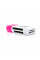Кардридер універсальний 4в1 MERLION CRD-4YE TF/Micro SD, USB2.0, Purple, OEM Q1500