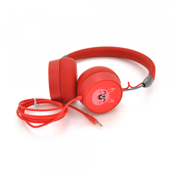 Навушники провідні GORSUN GS-771, Red, Blister