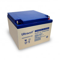 Акумуляторна батарея Ultracell UL26-12 AGM 12V 26 Ah  (167x 175 x 125) White Q1/180