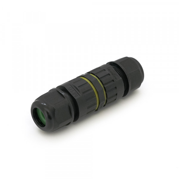 Кабельний з'єднувач EW-M16-2P, під кабель 3,5-7 мм, 2P, 17.5A, 450V, Black