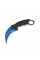 Ніж складний Defense Blue, ручка пластик + карбон, довжина 188 мм, 165 гр, Box
