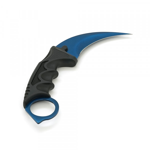 Ніж складний Defense Blue, ручка пластик + карбон, довжина 188 мм, 165 гр, Box