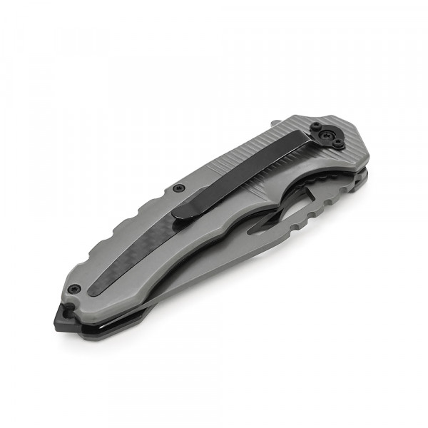 Ніж складний Browning-F134, ручка сталь + карбон, довжина 221 мм, 250 гр, Box