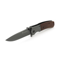 Ніж складний Browning-DA98, ручка сталь + дерево, довжина 223 мм, 238 гр, Box