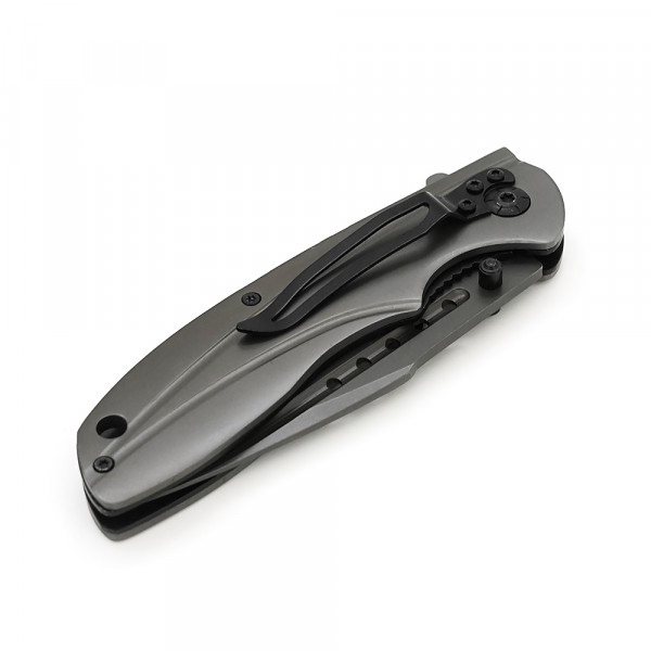 Ніж складний Browning-360, ручка сталь, довжина 223 мм, 253 гр, Black, Box