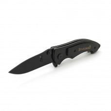 Ніж складний Browning 331 Black Titanium, алюміній + дерево, довжина 202 мм, 200 гр, Black