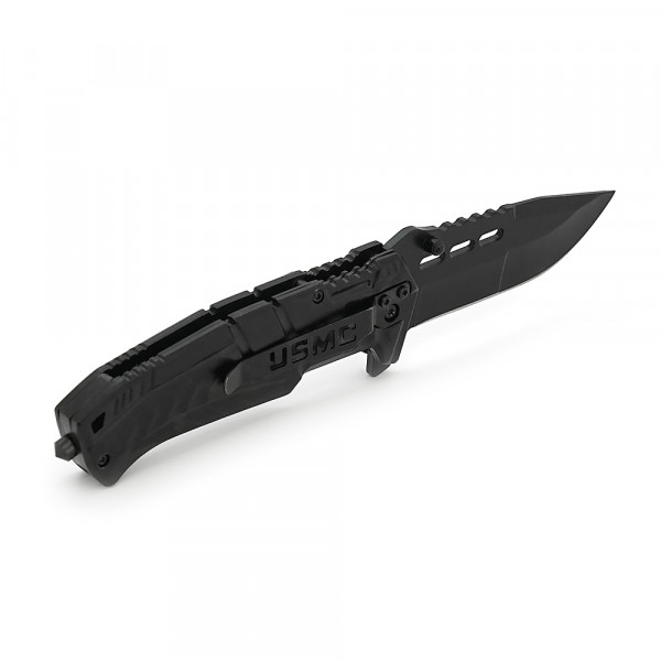 Ніж складний Browning-117, алюміній + сталь, довжина 215 мм, 200 гр, Black