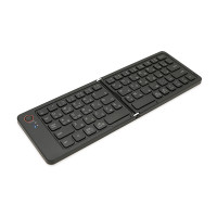 Клавіатура бездротова B023, розкладна, 67 клавіш, (Eng/Pyc), 2.4G, 280x92mm, Black, Box