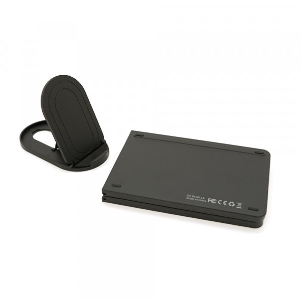 Клавіатура бездротова B023, розкладна, 67 клавіш, (Eng/Pyc), 2.4G, 280x92mm, Black, Box