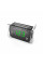 Цифровий вольтметр DY-G, діапазон вимірювань 12-24V, 49x18x26 mm, Green
