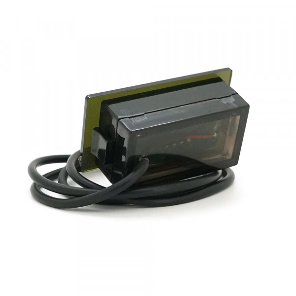 Цифровий вольтметр DY-G, діапазон вимірювань 12-24V, 49x18x26 mm, Green