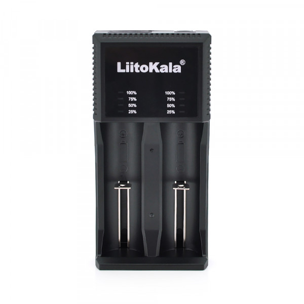 ЗП універсальний Liitokala Lii-PL2, 2 канали, LCD дисплей, підтримує Li-ion, Ni-MH і Ni-Cd AA (R6), ААA (R03), AAAA, С (R14)