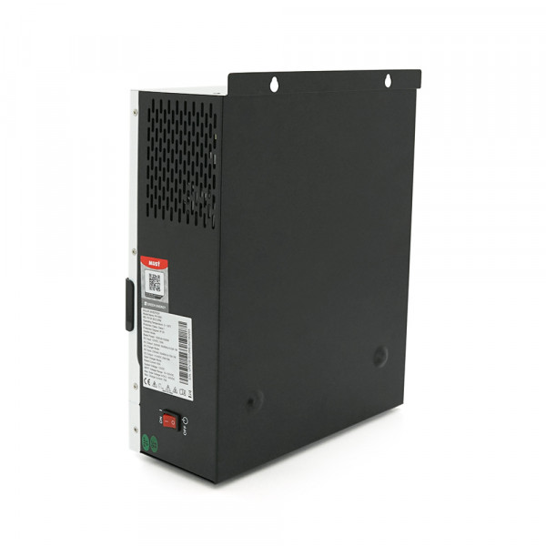 Гiбрiдний ДБЖ  MUST PV18-1512VPM, 1500W, 12V, ток заряда 10/20А, 160-275V, MPPT (60А, 15-145 Vdc)