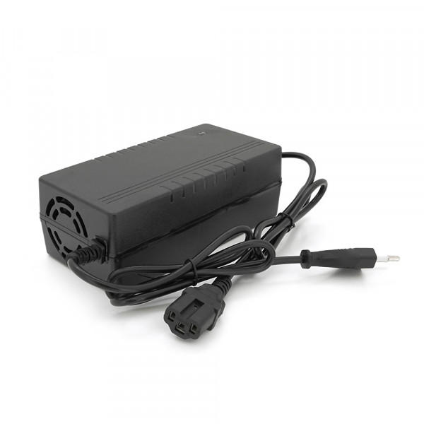 Зарядний пристрій для акумуляторів Li-ion 12V (12,6V), 3S, 3A, штекер Triangle plug (T-tipe/IEC/C13 N+L-)