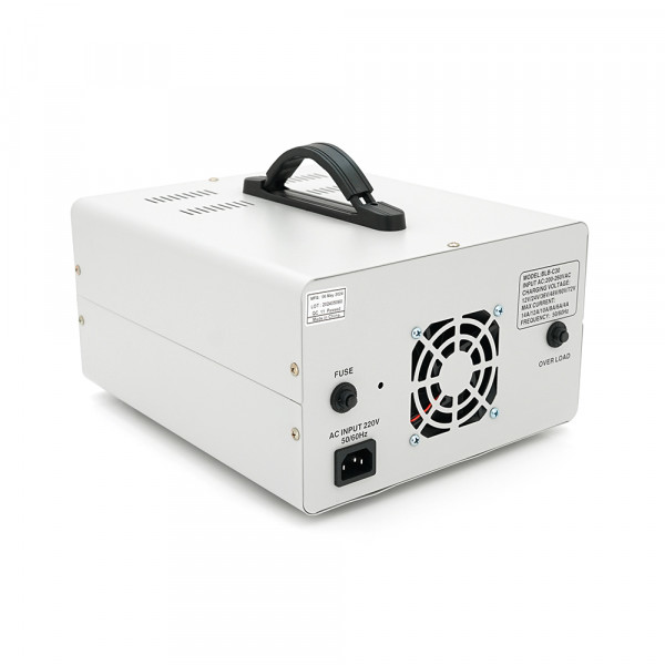 Зарядний пристрій для акумуляторів QCL-B30, AGM/LiFePO4, output:12-72V, 5А-40А, крокодили, 290x247x157mm