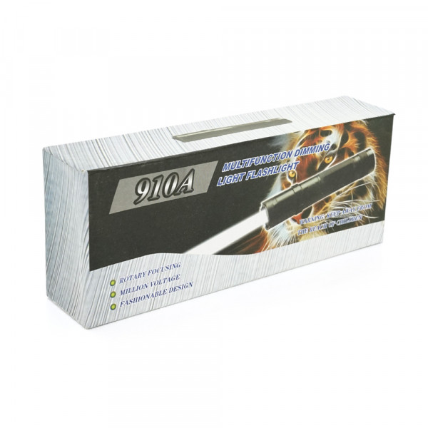 Ліхтар-відлякувач ручний BAILONG BL-910, 1LED ХPE, 2 режими, 5000В, Black, IP44, BOX