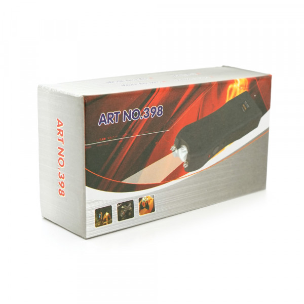 Ліхтар-відлякувач ручний BAILONG OCA BL-DG-398, 1LED, 1 режим, Li-ion вбудований, Black, IP44, кабель живлення, BOX