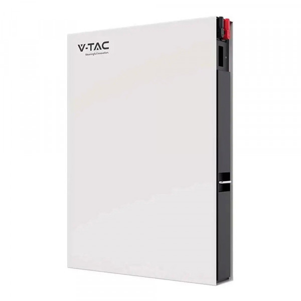 Акумуляторна батарея V-TAC SLIM VT-48160 LiFePO4 51,2V 160Аh 7.64kWh,(100/100A) 600x830x111mm, 80kg