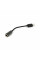Кабель-перехідник KIN KY-222 Jack 3.5mm(F) => Type-C(M), 0.1м, Black, Box