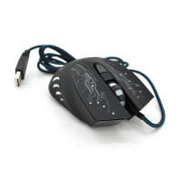 Миша дротова iMICE X9, 6 кнопок, 800/1200/2400/3200 DPI, Led Lighting, 1,3 м, Windows xp/Vista/Win7/8/10 Mac OS X, Black, COLOR BOX, Q40