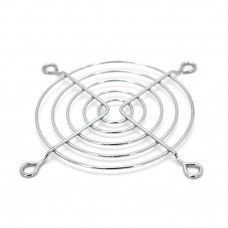 Решітка (гриль) для вентиляторів 80mm, Silver