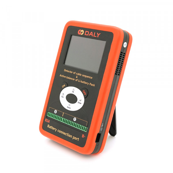 Багатофункціональний тестер і балансир Daly Smart BMS Pro 24S (Li-ion, LiFePO4, LTO), 3-24S, до 10А, LCD-3,5" екран, 200×120×40mm, Box