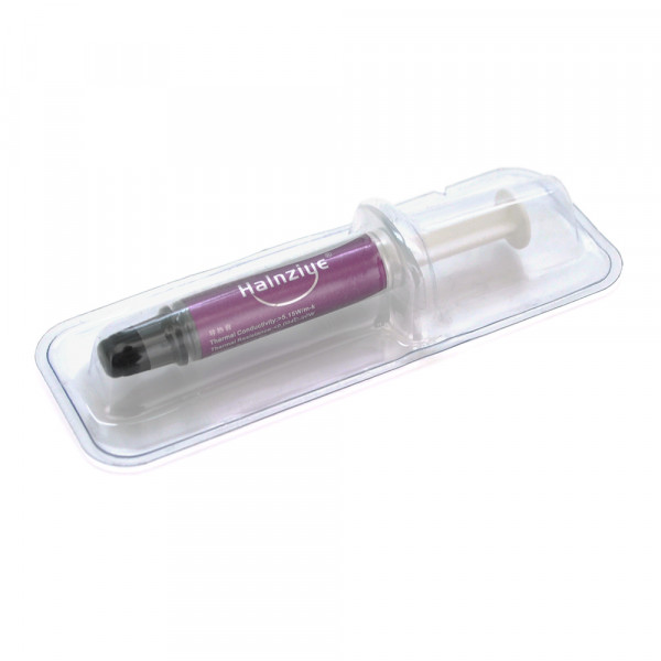Паста термопровідна HY-880 1g, шприц, Grey,> 5,15W / m-K, <0.004 ° C-in² / W, -30 ° ≈340 °, Блистер Q50