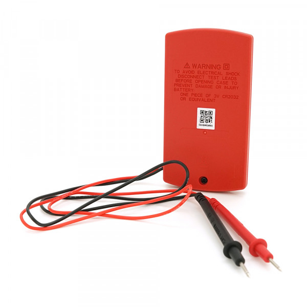 Мультиметр UNI-T UT120A. Вимірювання: V (AC/DC), Ω, Hz, DUTY. Функції: Hold, REL, продзвонювання, тест діодів, авто-діапазон. 110x58.2x10.8 мм. 76 г